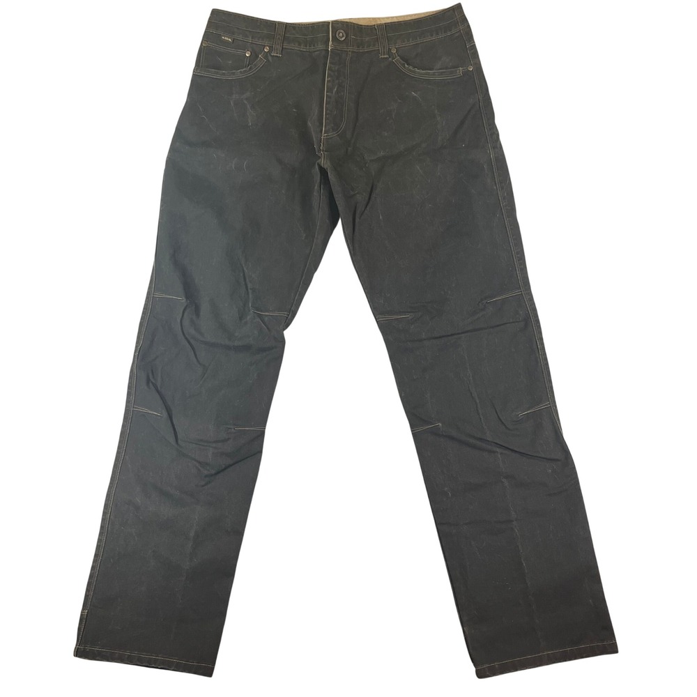 Kuhl Rydr Pants Mens 36x34 Dark Charcoal Vintage Patina Dye Hiking Outdoors